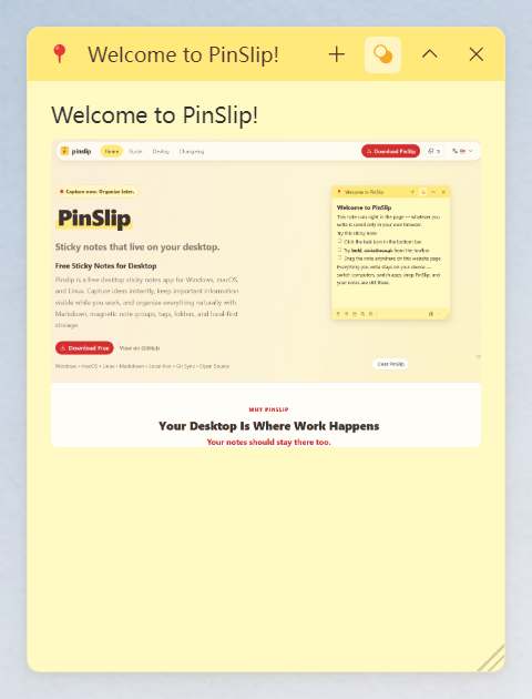 Screenshot after pasting an image into a note: the note displays the pasted image plus the file in the attachments/ directory
